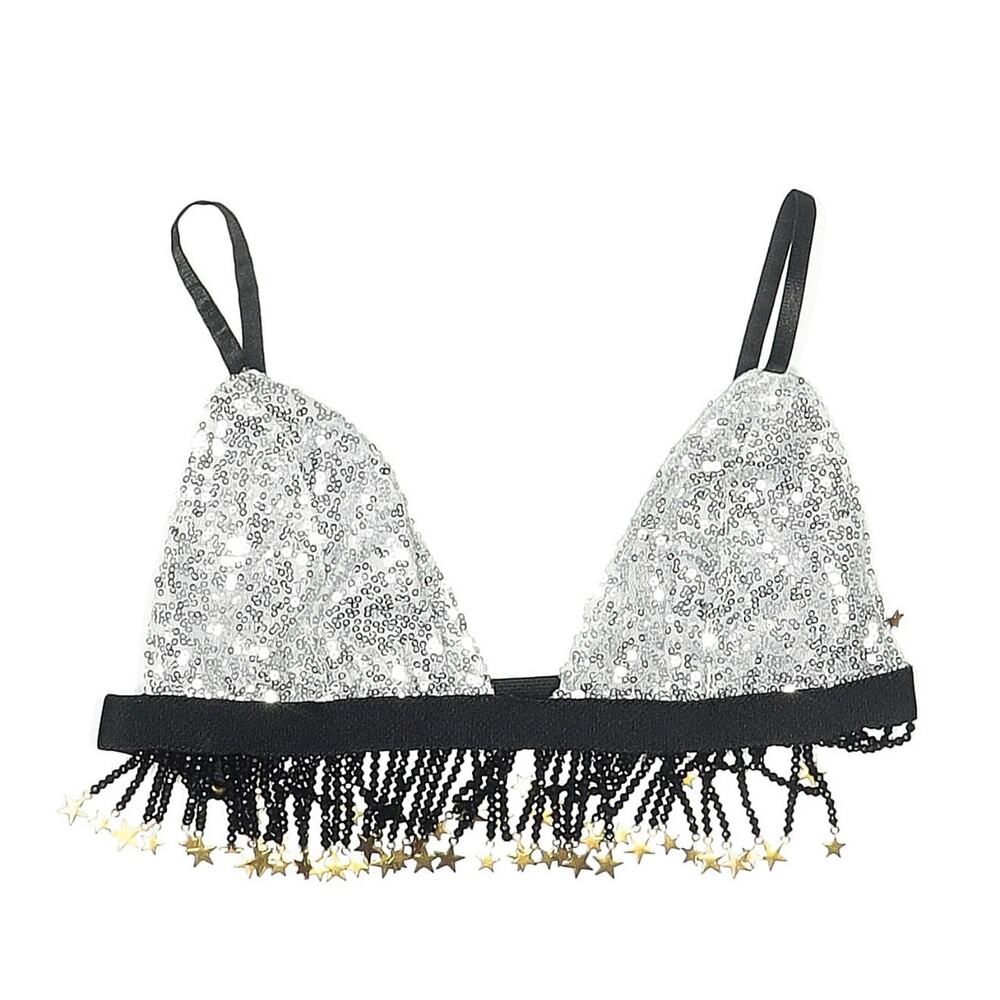 Her Pony Silver Bra Stop Star Fringe 8